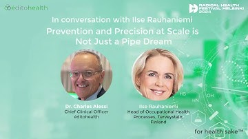 In conversation with Ilse Rauhaniemi - Prevention and Precision at Scale is Not Just a Pipe Dream