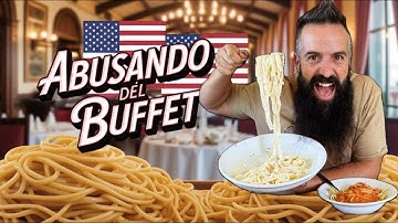 ABUSANDO DEL BUFFET DE PASTA SIN LÍMITE EN ESTADOS UNIDOS