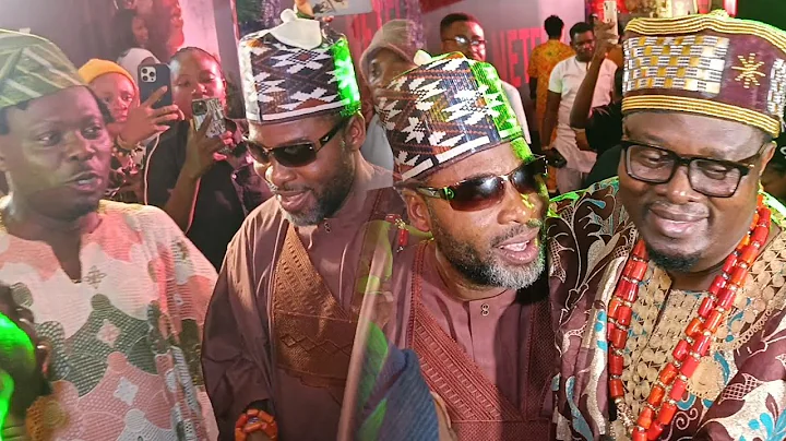 WATCH WHAT HAPPENS WHEN IBRAHIM CHATTA STORM FEMI ADEBAYO MOVIE PREMIERE (SEVEN DOORS)