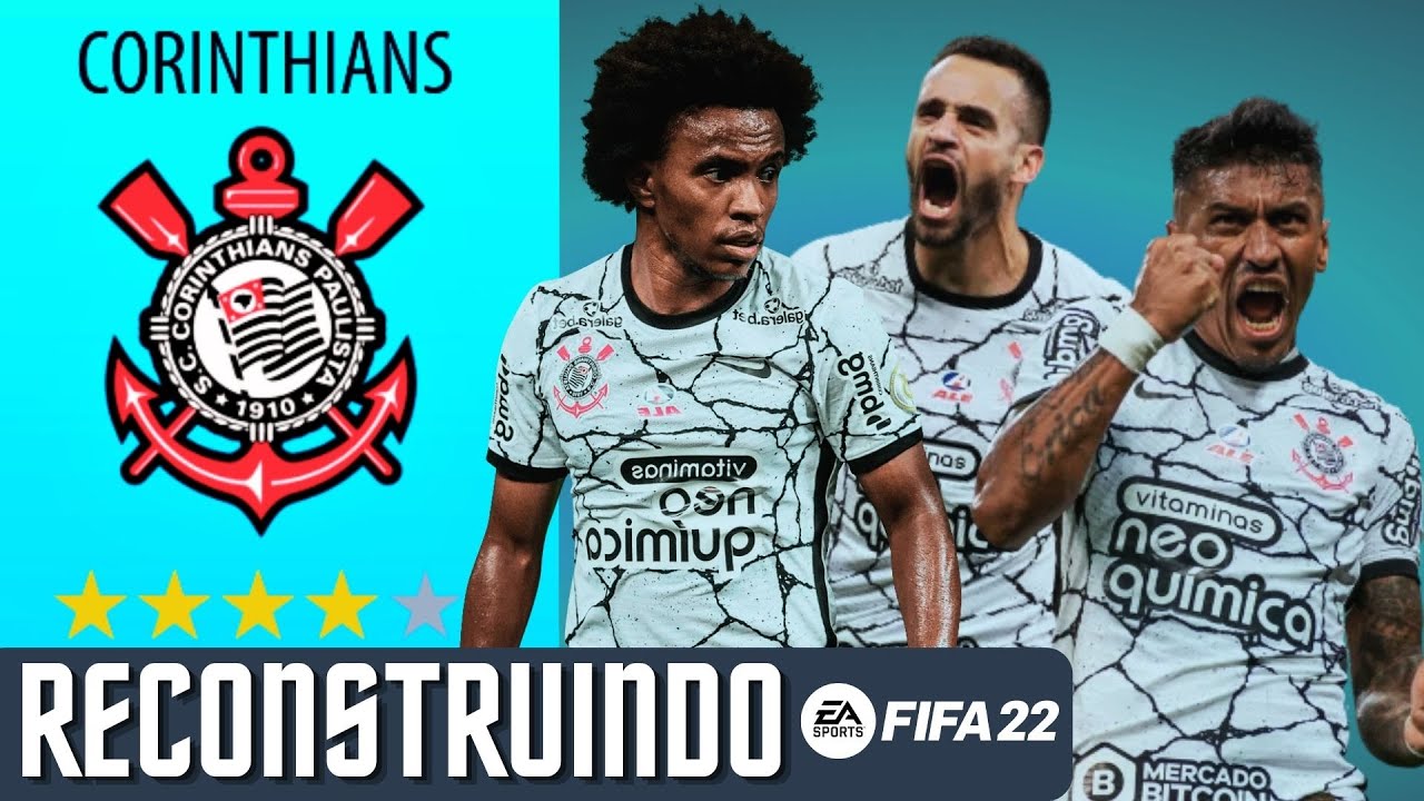 Como criar o Corinthians no FIFA 22 🦅⚽#corinthians #timao #sccp