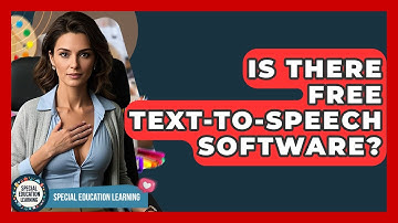 Is There Free Text-to-Speech Software? - Special Education Learning