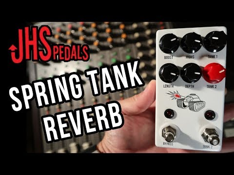 JHS Pedals "Spring Tank" - Reverb pedal - demo by RJ Ronquillo