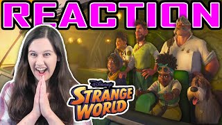 STRANGE WORLD Teaser Trailer REACTION!!! | Walt Disney Animation Studio (2022)