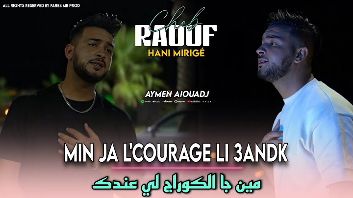 Cheb Raouf Ft Hani Mirinigué ( Min Ja l'Courage Li 3andek _لمن نشكي همي) Clip Officiel 2025