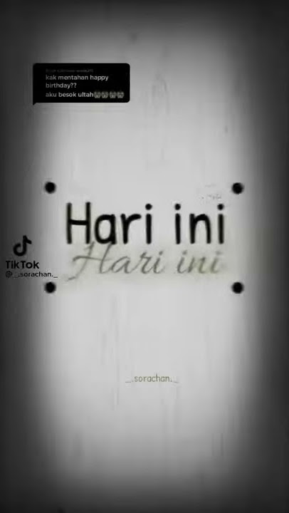 mentahan selamat ulang tahun