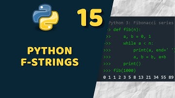 15 - Python f-strings