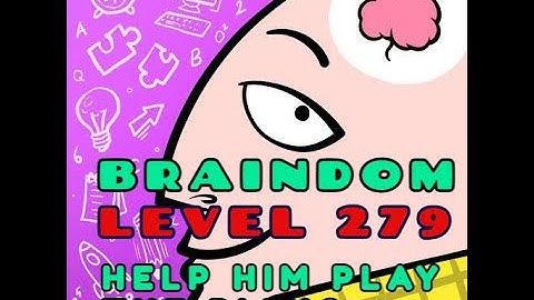 BRAINDOM | LEVEL 279 | HELP HIM PLAY THE PIANO!