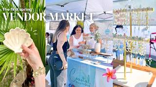Spring Vendor Market Vlog | Minneapolis Jewelry Business Prep & Event