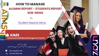 Alumni Students Report   Students Report Sub Menu