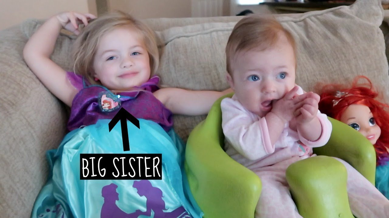 She Loves Being A Big Sister Vlogmas Day 12 YouTu
