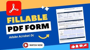 how to create a fillable pdf form in adobe acrobat