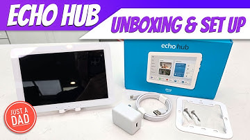 Amazon Echo Hub Smart Home Control Panel with Alexa UNBOXING & SET UP
