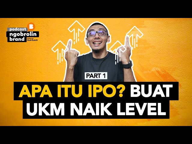 🛑 PART 1 | Bagaimana Setiap UMKM Dapat Scale Up Bisnis | Brand Strategi UKM Dodi Zulkifli class=