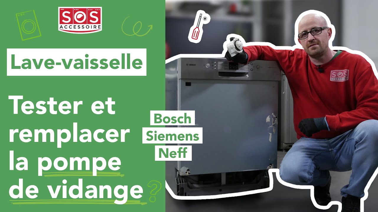 🧰 Code E09, E11, E12, E20 et E21 sur mon lave-vaisselle : comment  remplacer la pompe de chauffage ? - YouTube