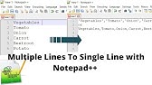 Remove Duplicate Lines In Notepad++ With One Click: Notepad++ Tutorials -  Youtube