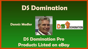 DS Domination Pro Products Listed on eBay