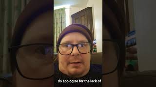 a quick update. #smallyoutuber #smallchannel #sorry #f1 #fortnite #nhl #reallife