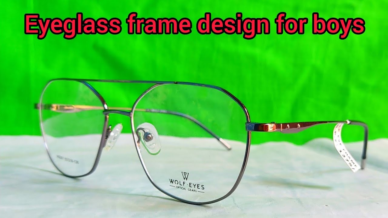 Spectacle frame design for boys