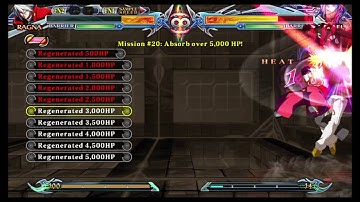 BLAZBLUE CHRONOPHANTASMA EXTEND Ragna Challenge #20 No Fatal Counter