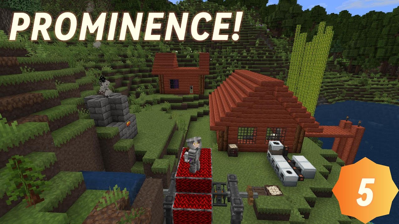 Prominance Minecraft Minecraft Prominence Ep. 5 Building CRAZY new Setups! - YouTube