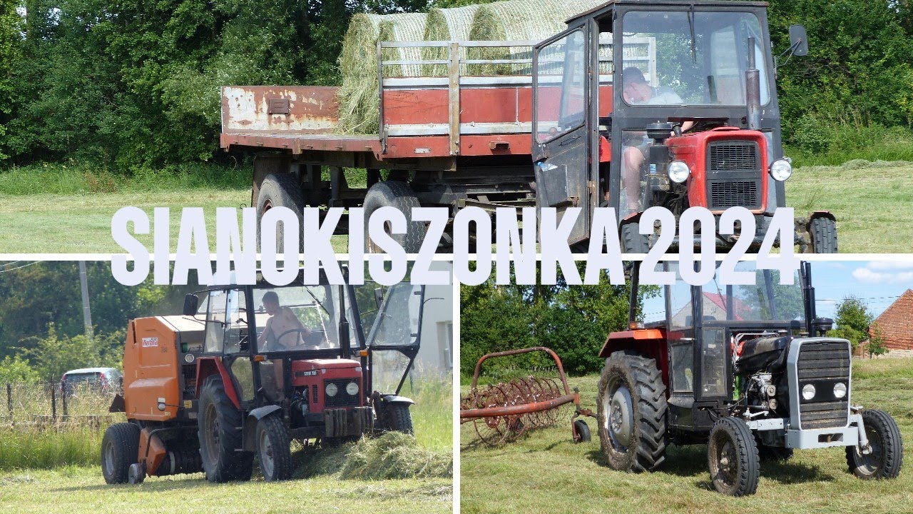 ㋡Sianokiszonka 2024//C-330//MF 255//ZETOR 7011//ZETOR 7211+WARFAMA Z543//PolFam