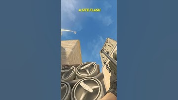 A Site Retake Flash From CT Mirage #shorts #cs2