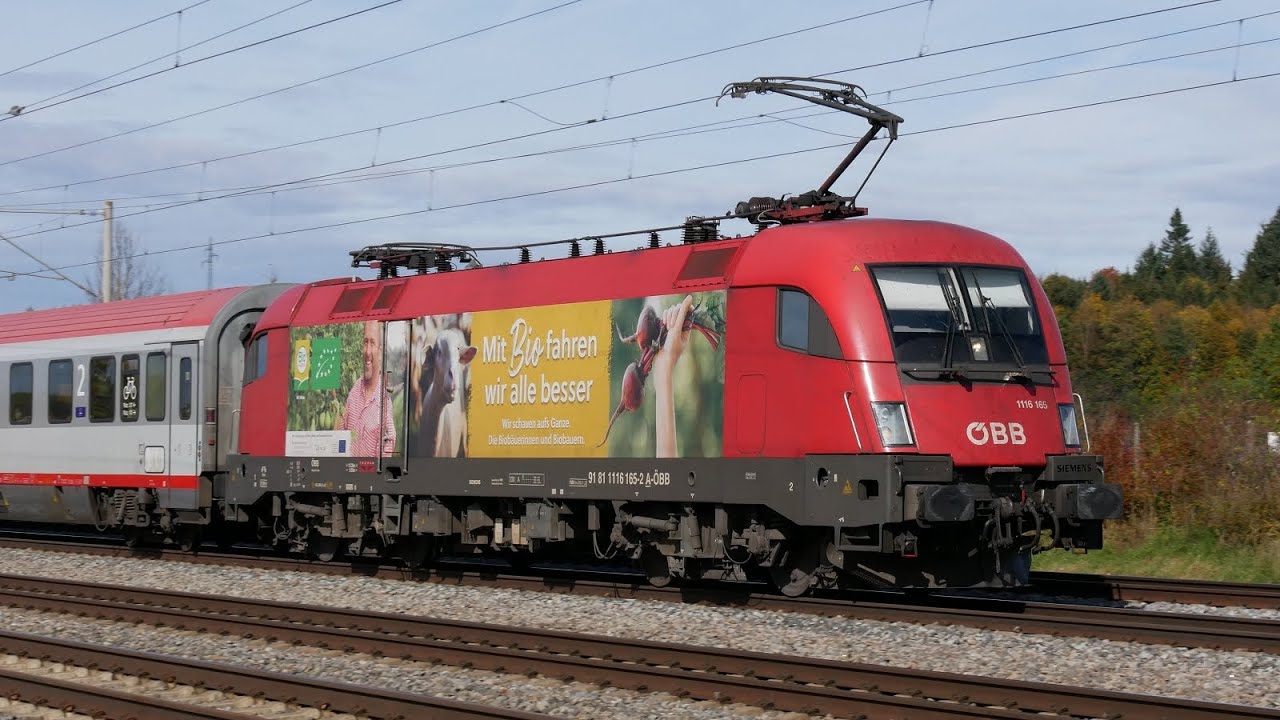 1116 165 (Bio1) mit EC bei Althegnenberg - YouTube