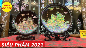Lóa Mắt Với Chiếc Đĩa Gỗ Trắc Khảm Ốc Hàng Triệu USD Độc Nhất Vô Nhị Tại Việt Nam | Triệu Khảm Trai