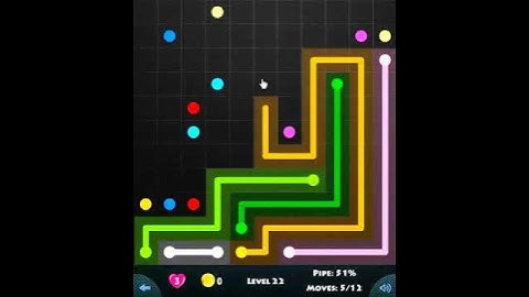 11 × 11 MANIA LEVEL 22 - FLOW GAME ON FACEBOOK Connect the dots