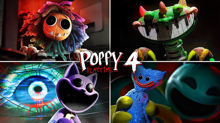 ALL TRAILERS - Poppy Playtime: Chapter 4