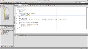 Java Tutorial - 10 - Konstruktor German