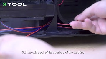 Replace the Water Cooling Fan of Xtool P2
