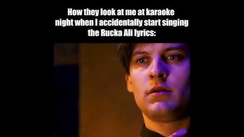Thumbnail of How they look at me at karaoke night when I accidentally start singing the Rucka Ali lyrics