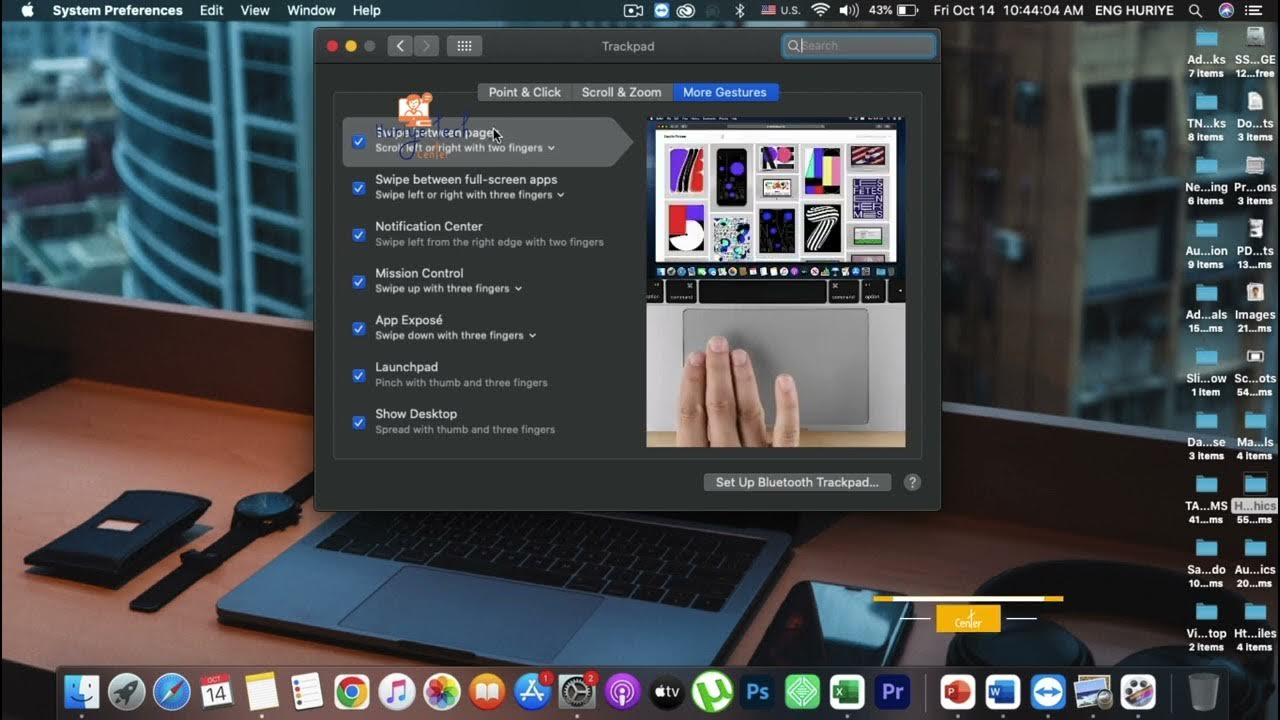 4.Trackpad with Pointing and Clicking, Scrolling and Zooming and More