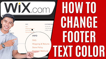 How To Change Footer Menu Text Color in Wix [Quick Guide]