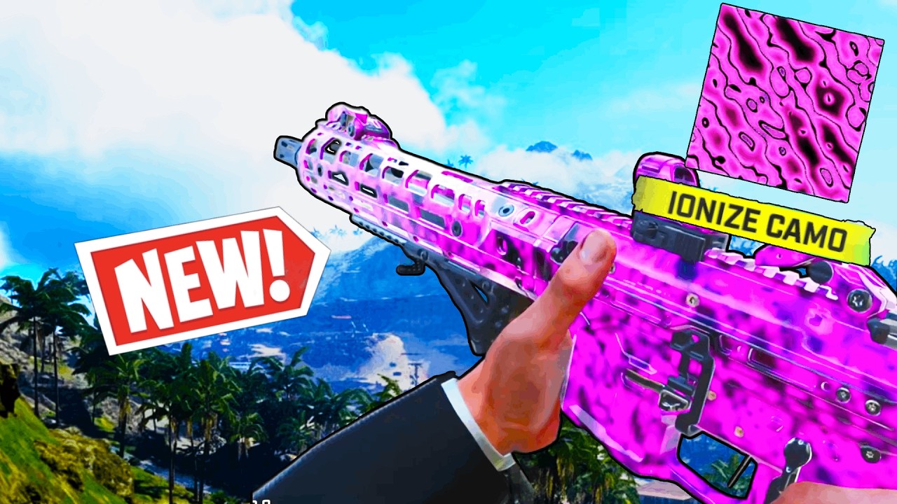 I UNLOCKED (Free) Ionize Camo In Black Ops 7