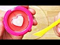 Slime Coloring with Makeup! Mixing Japanese Dollar Store Makeup into Slime! Satisfying Video #2