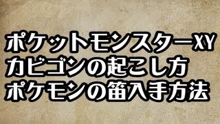 ポケモンxy カビゴンの起こし方 ポケモンの笛入手方法 攻略 裏技 ポケットモンスターxy Youtube