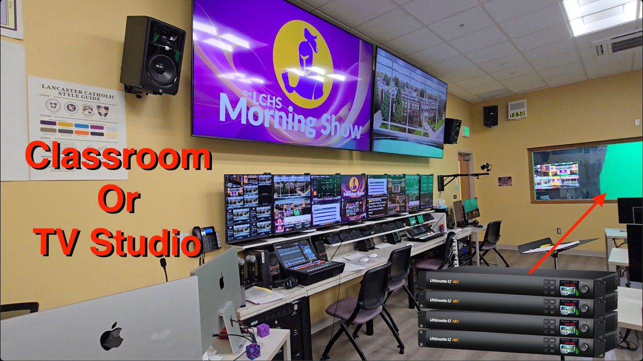 This High School Studio Is Better Than Some TV Stations - YouTube