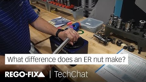 TechChat - What difference does an ER nut make?