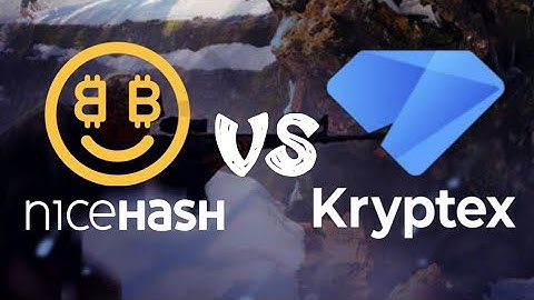 Nicehash vs Kryptex - Profitability Test 30/07/18