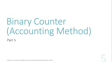 W1.L3.P2 - Binary Counter (Accounting Method)