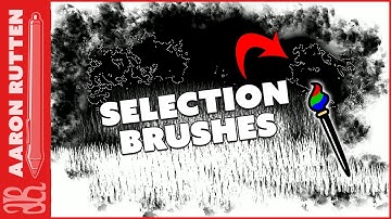 How to Use Selection Brushes - Corel Painter Tutorial