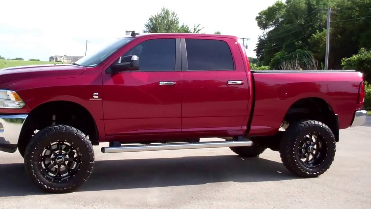 LIFTED 2013 DODGE RAM 2500 CREW SHORT BIG HORN $41,999 SOLD! 8668A www