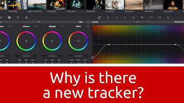 Davinci Resolve 12.5 - Why is there a new tracker? and what