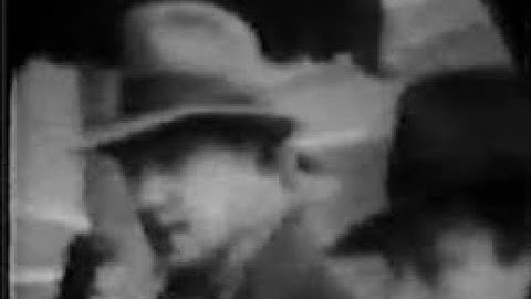 Django Reinhardt video footage leaving New York in 1947