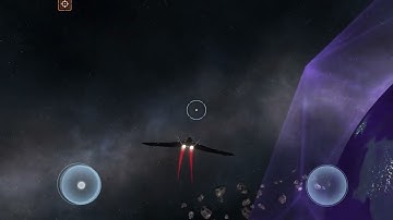 A spaceship orbiting my planet Pophyron