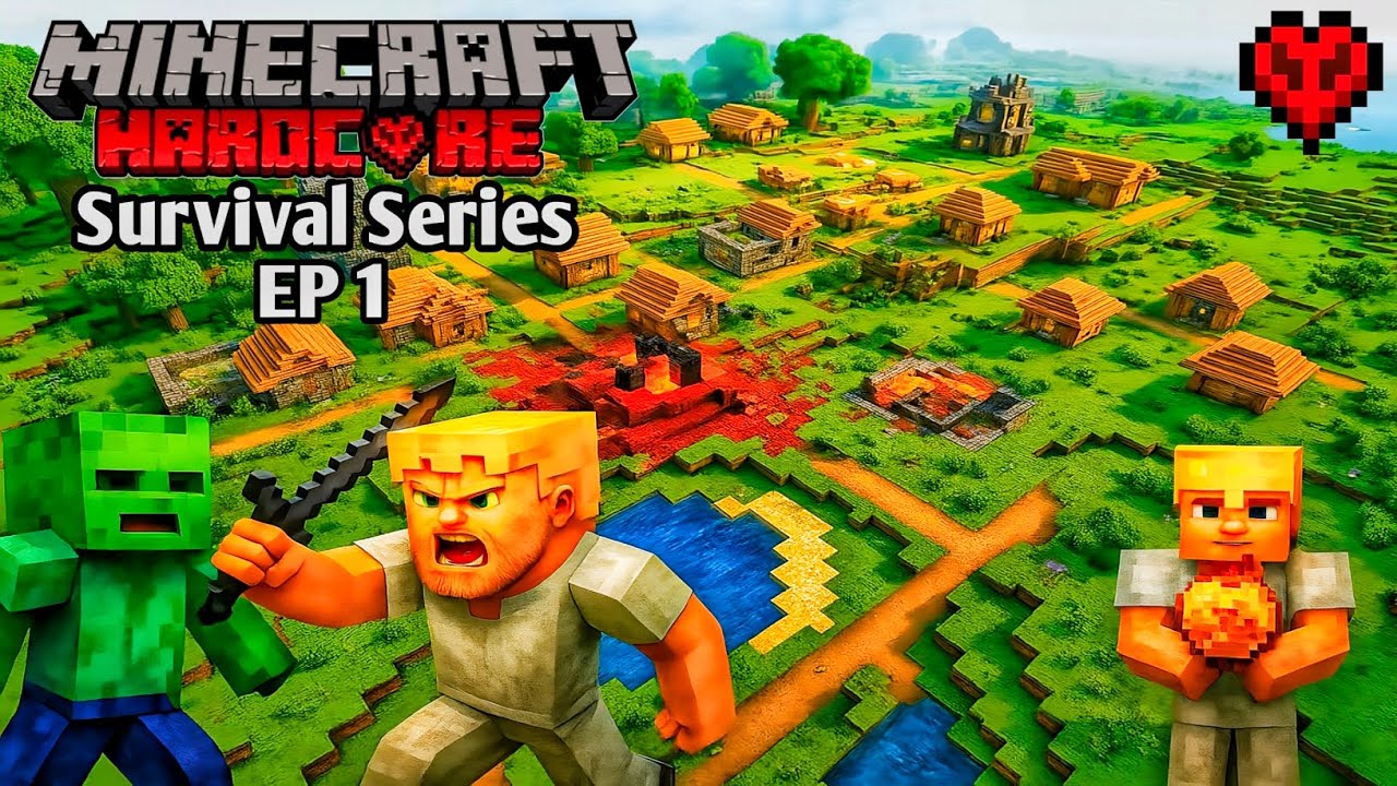 Start A New Journey || Minecraft Survival Series Episode 1 - YouTube