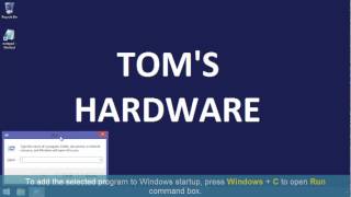 Add Programs to Startup in Windows 8