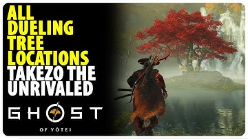 All Dueling Tree Locations - Takezo The Unrivaled | Ghost of Yotei